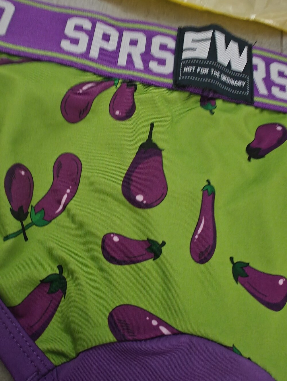 Supawear Eggplant Brief S